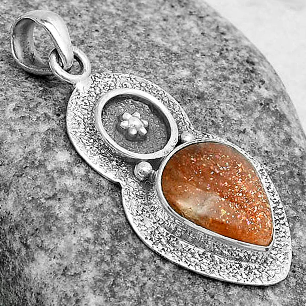 Natural Sunstone - Namibia Pendant P-1716 SDP121724