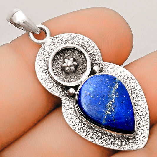Natural Lapis - Afghanistan Pendant P-1716 SDP121727