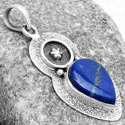 Natural Lapis - Afghanistan Pendant P-1716 SDP121727
