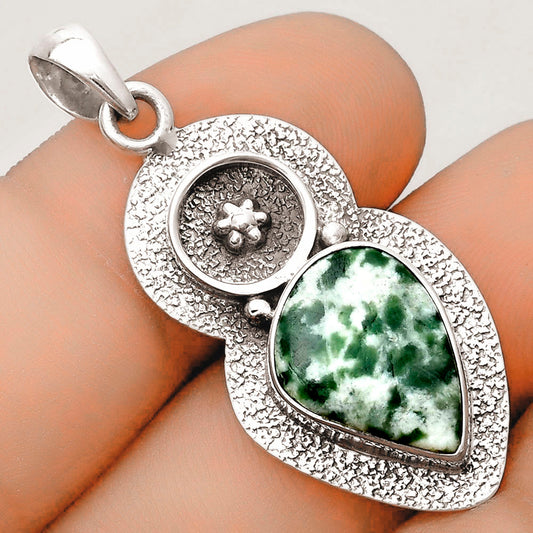 Natural Dioptase Pendant P-1716 SDP121730