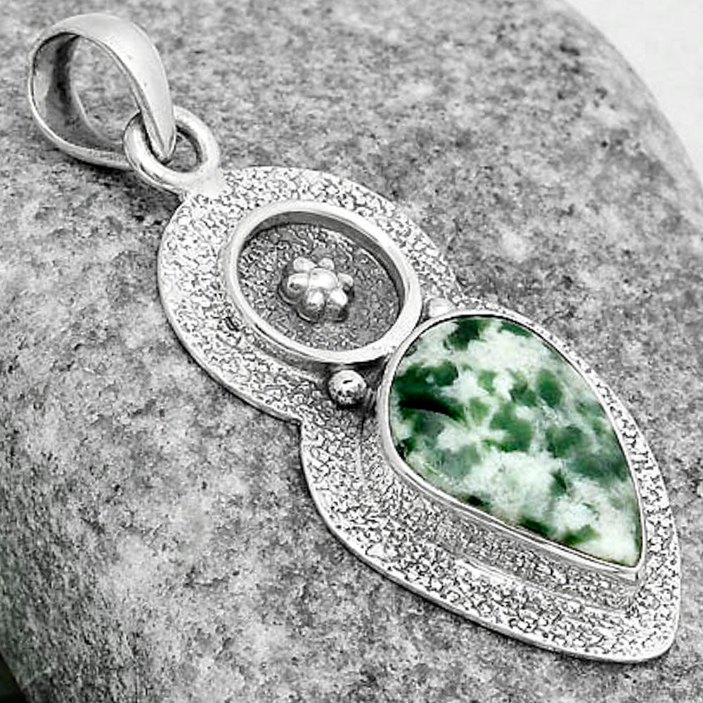 Natural Dioptase Pendant P-1716 SDP121730