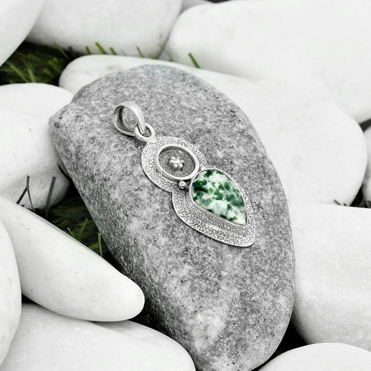 Natural Dioptase Pendant P-1716 SDP121730