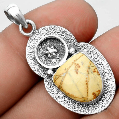 Natural Maligano Jasper - Indonesia Pendant P-1716 SDP121734