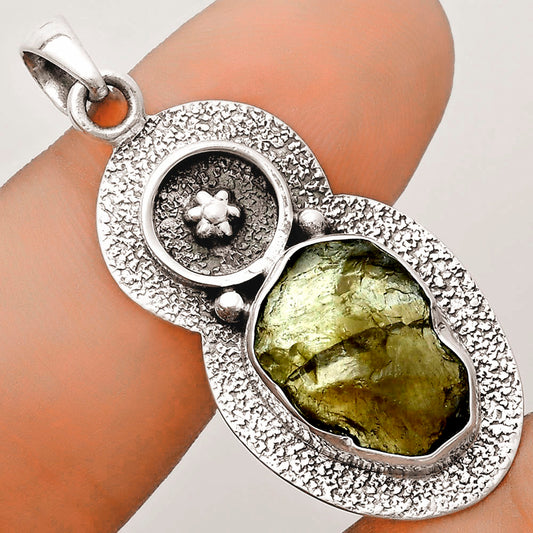 Natural Rare Kornerupine Rough Pendant P-1716 SDP121736