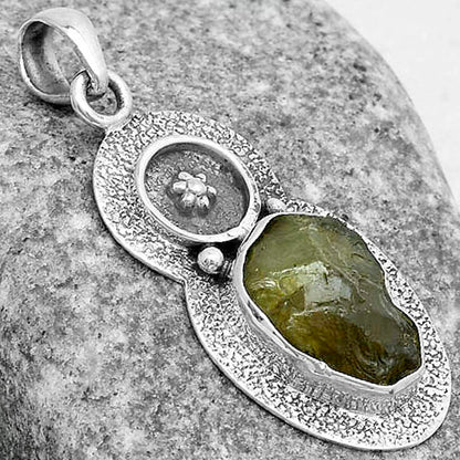 Natural Rare Kornerupine Rough Pendant P-1716 SDP121736