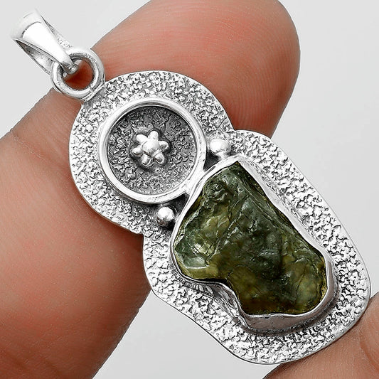Natural Rare Kornerupine Rough Pendant P-1716 SDP121743