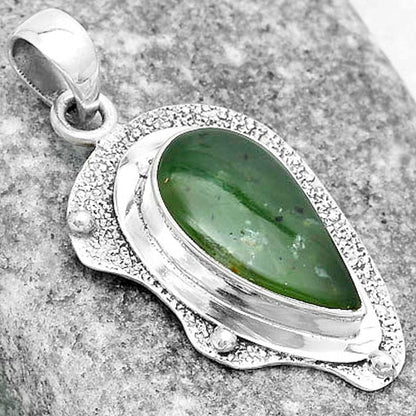 Natural Chrome Chalcedony Pendant P-1498 SDP121745