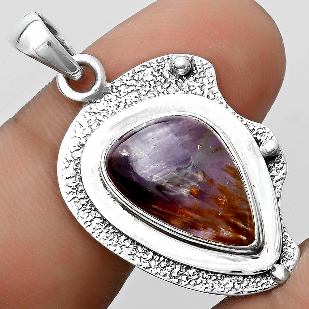 Cacoxenite Super Seven 7 Mineral Pendant P-1498 SDP121748