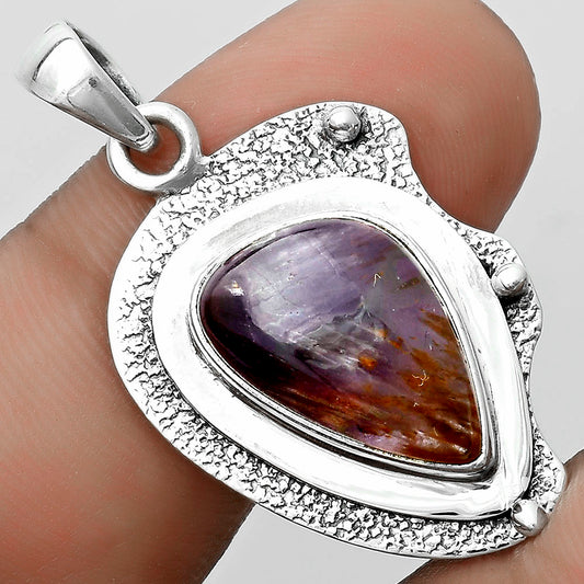 Cacoxenite Super Seven 7 Mineral Pendant P-1498 SDP121748