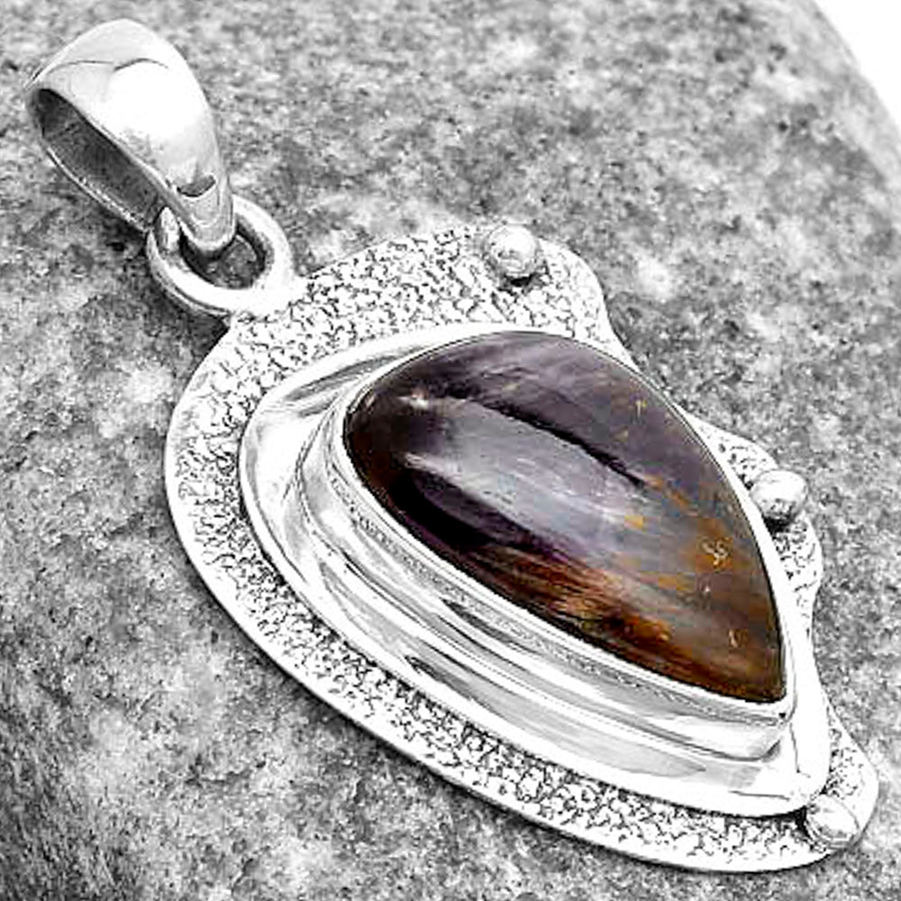 Cacoxenite Super Seven 7 Mineral Pendant P-1498 SDP121748