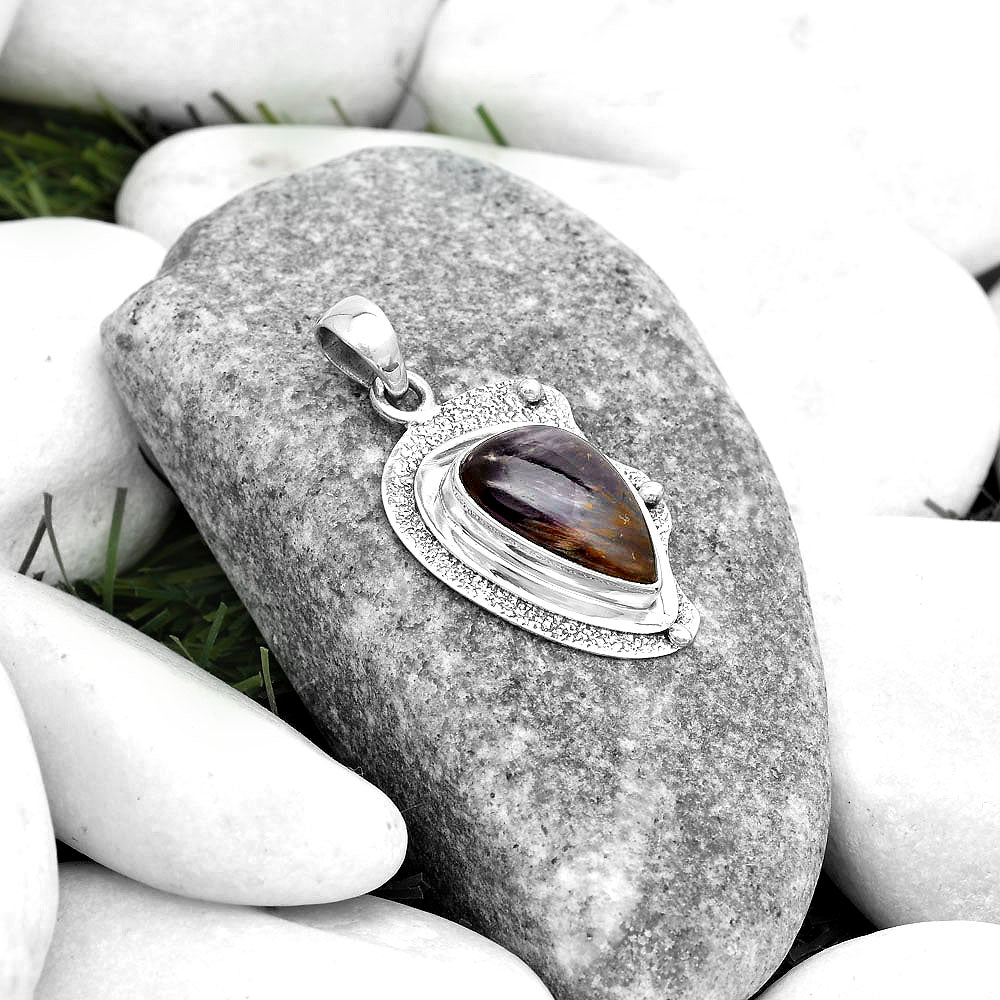 Cacoxenite Super Seven 7 Mineral Pendant P-1498 SDP121748