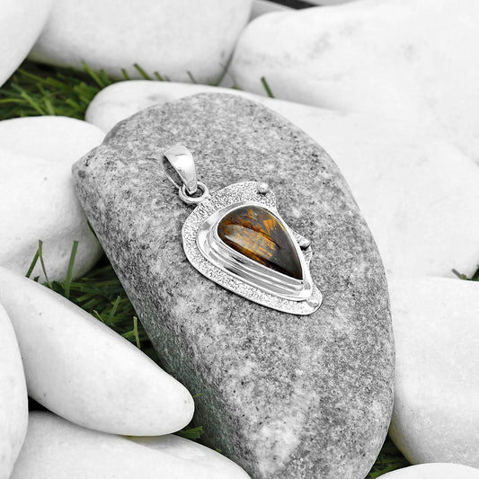 Cacoxenite Super Seven 7 Mineral Pendant P-1498 SDP121791