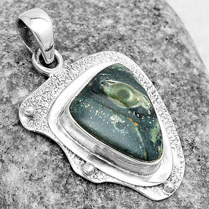 Natural Star Galaxy Jasper Pendant P-1498 SDP121793