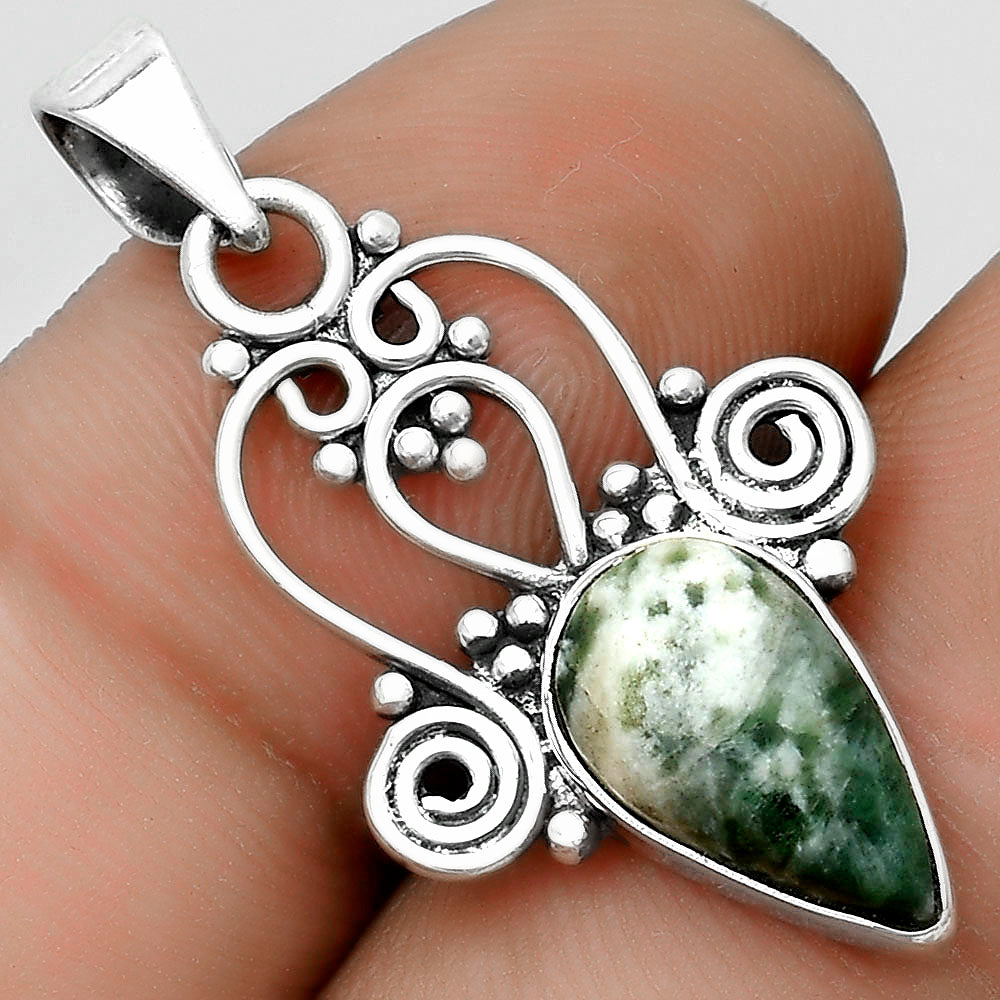 Natural Dioptase Pendant P-1553 SDP121814