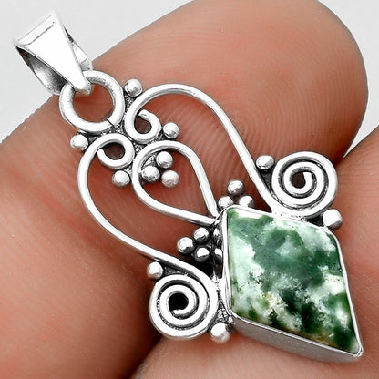 Natural Dioptase Pendant P-1553 SDP121816