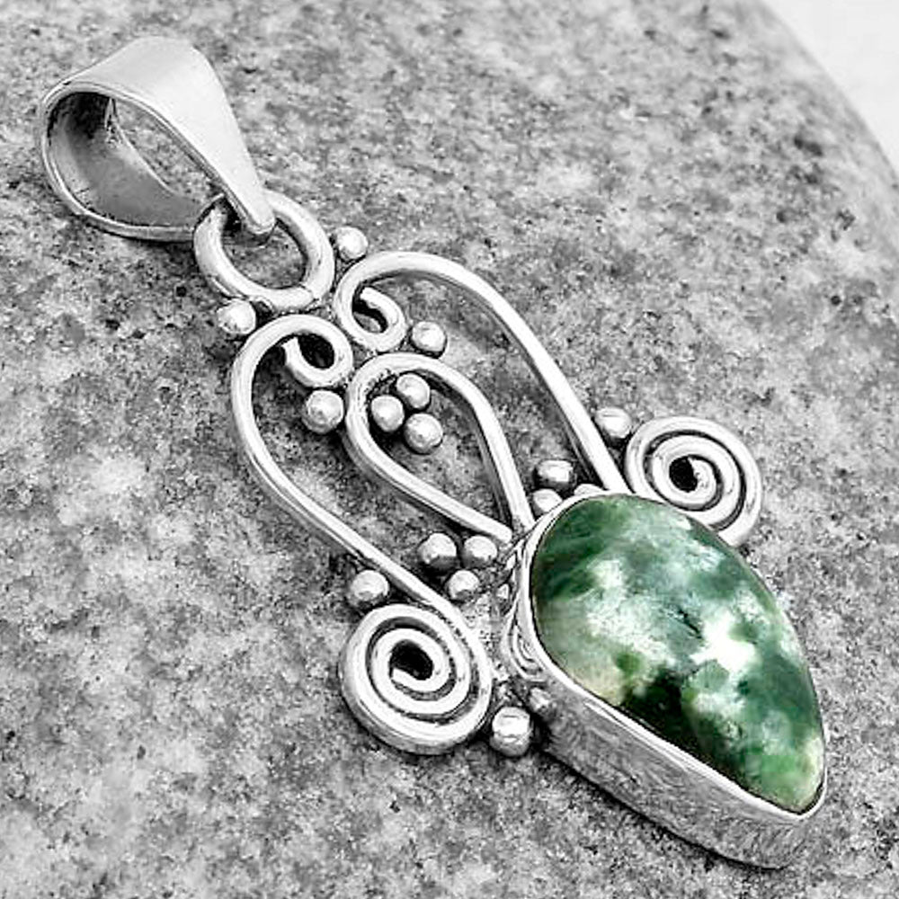 Natural Dioptase Pendant P-1553 SDP121824