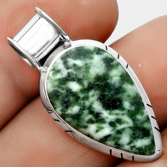 Natural Dioptase Pendant P-1154 SDP122434