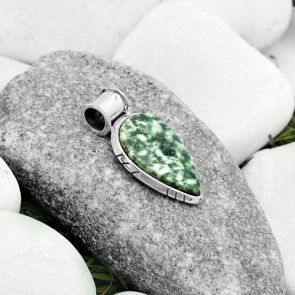 Natural Dioptase Pendant P-1154 SDP122434