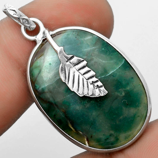 Dendritic Chrysoprase - Africa Pendant P-1585 SDP122464