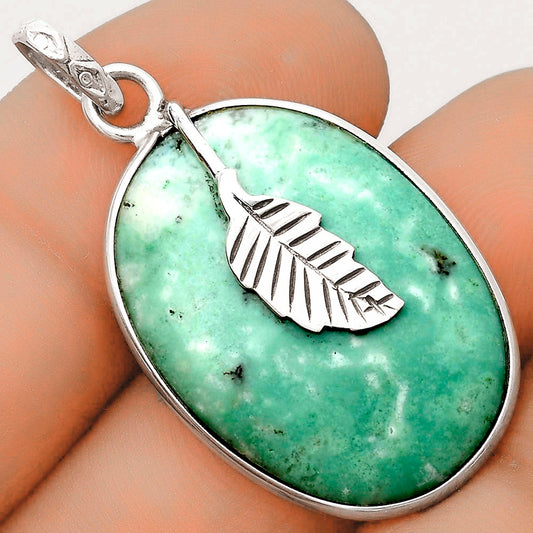 Dendritic Chrysoprase - Africa Pendant P-1585 SDP122466