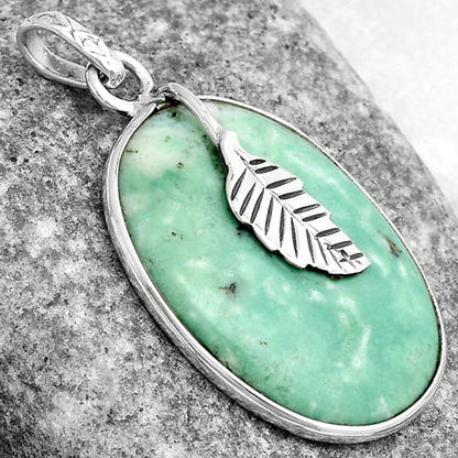Dendritic Chrysoprase - Africa Pendant P-1585 SDP122466