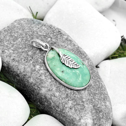 Dendritic Chrysoprase - Africa Pendant P-1585 SDP122466