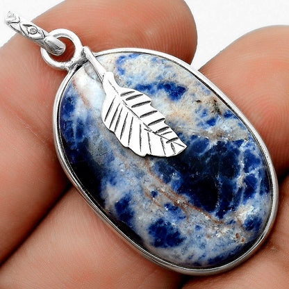 Natural Sodalite Pendant P-1585 SDP122478
