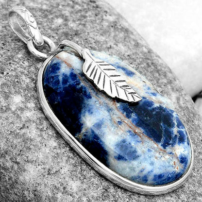 Natural Sodalite Pendant P-1585 SDP122478