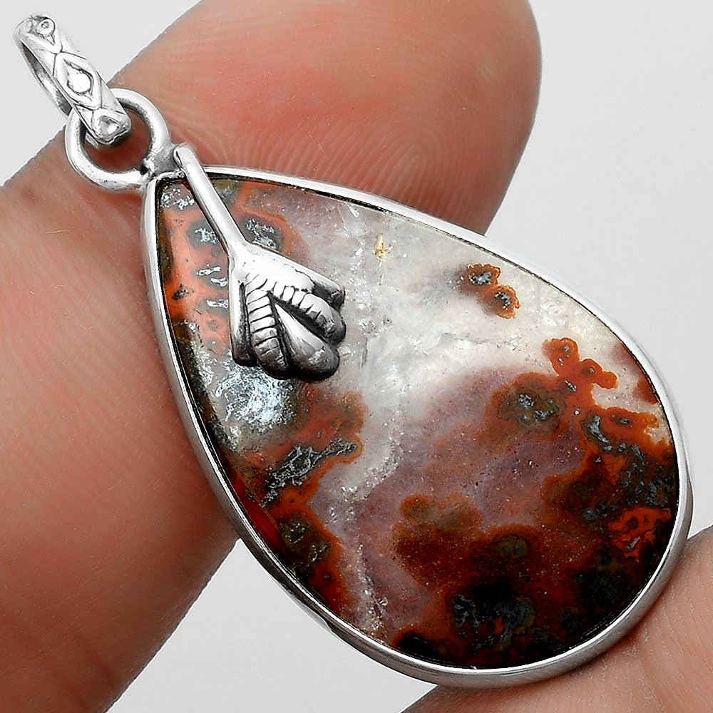 Natural Rare Cady Mountain Agate Pendant P-1700 SDP122489