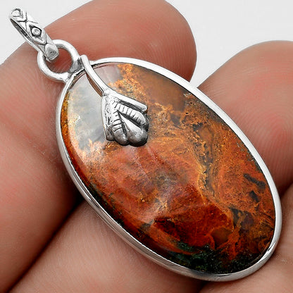 Natural Rare Cady Mountain Agate Pendant P-1700 SDP122496