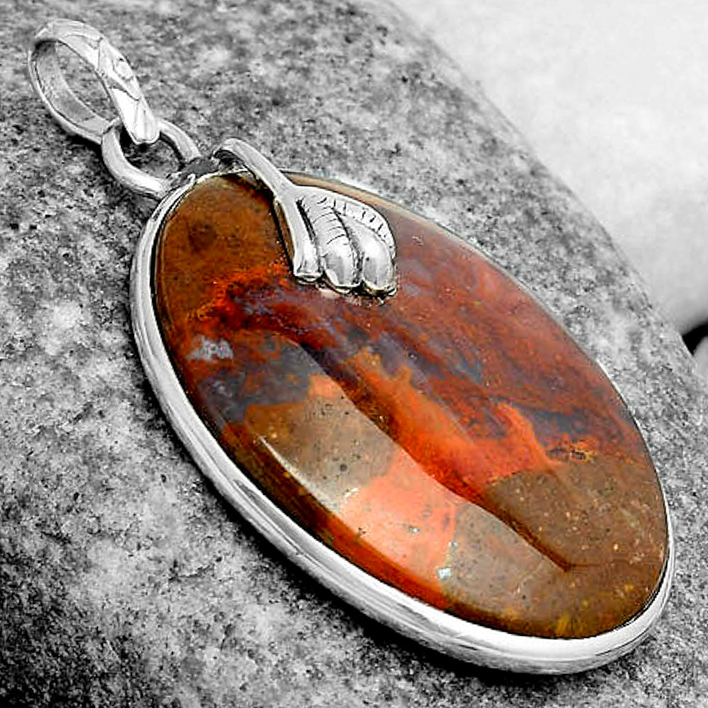 Natural Rare Cady Mountain Agate Pendant P-1700 SDP122497