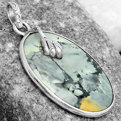 Natural Maligano Jasper - Indonesia Pendant P-1700 SDP122503