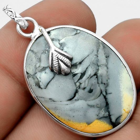 Natural Maligano Jasper - Indonesia Pendant P-1700 SDP122504