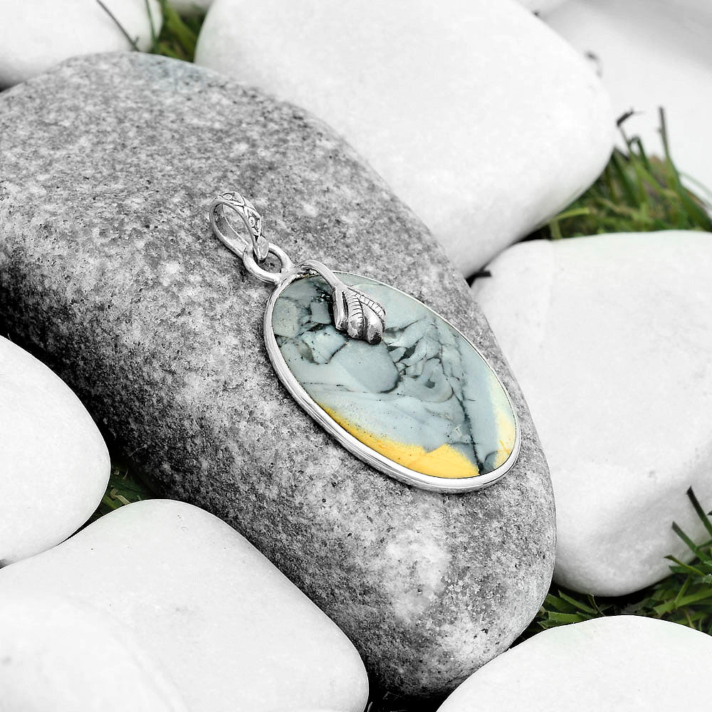 Natural Maligano Jasper - Indonesia Pendant P-1700 SDP122504