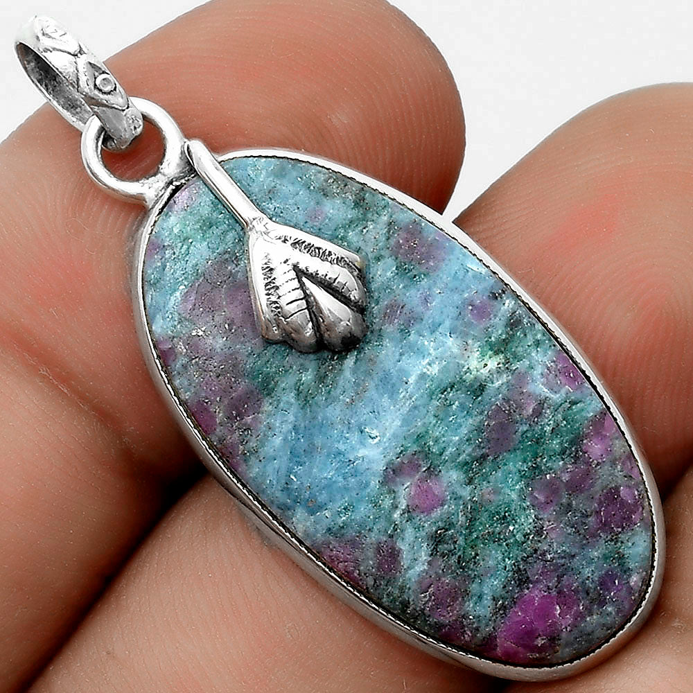 Natural Ruby In Kyanite Pendant P-1700 SDP122505