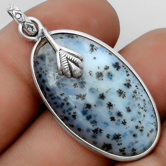 Natural Robinson Ranch Plume Agate Pendant P-1700 SDP122518