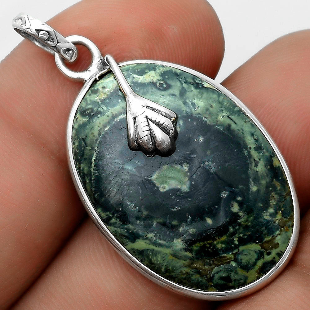 Natural Star Galaxy Jasper Pendant P-1700 SDP122520