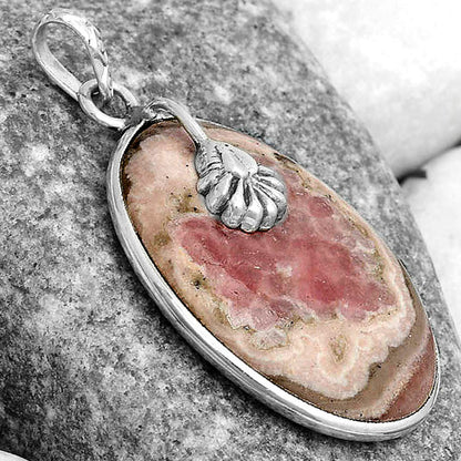 Natural Rhodochrosite Argentina Pendant P-1700 SDP122526