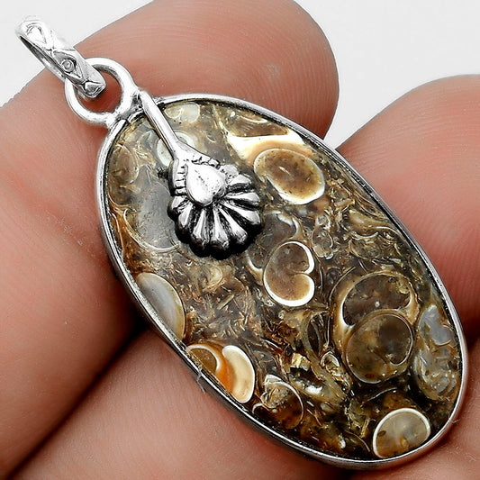 Natural Turtella Jasper - USA Pendant P-1700 SDP122530
