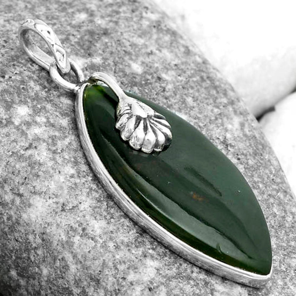 Natural Chrome Chalcedony Pendant P-1700 SDP122532