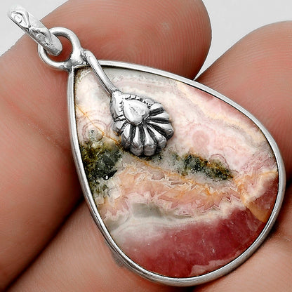 Natural Rhodochrosite Argentina Pendant P-1700 SDP122533