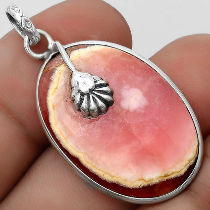 Natural Rhodochrosite Argentina Pendant P-1700 SDP122559