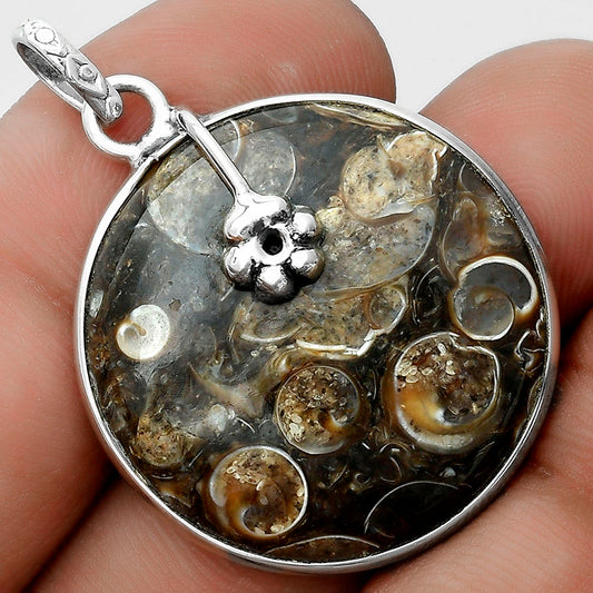 Natural Turtella Jasper - USA Pendant P-1700 SDP122567
