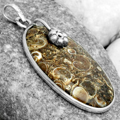 Natural Turtella Jasper - USA Pendant P-1700 SDP122570