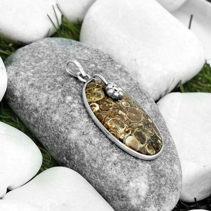 Natural Turtella Jasper - USA Pendant P-1700 SDP122570