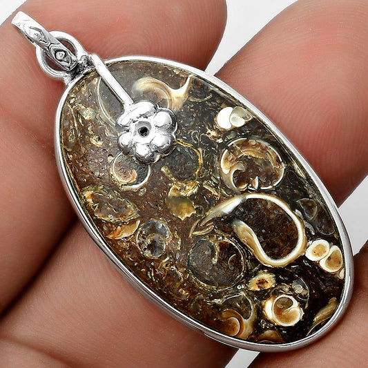 Natural Turtella Jasper - USA Pendant P-1700 SDP122576