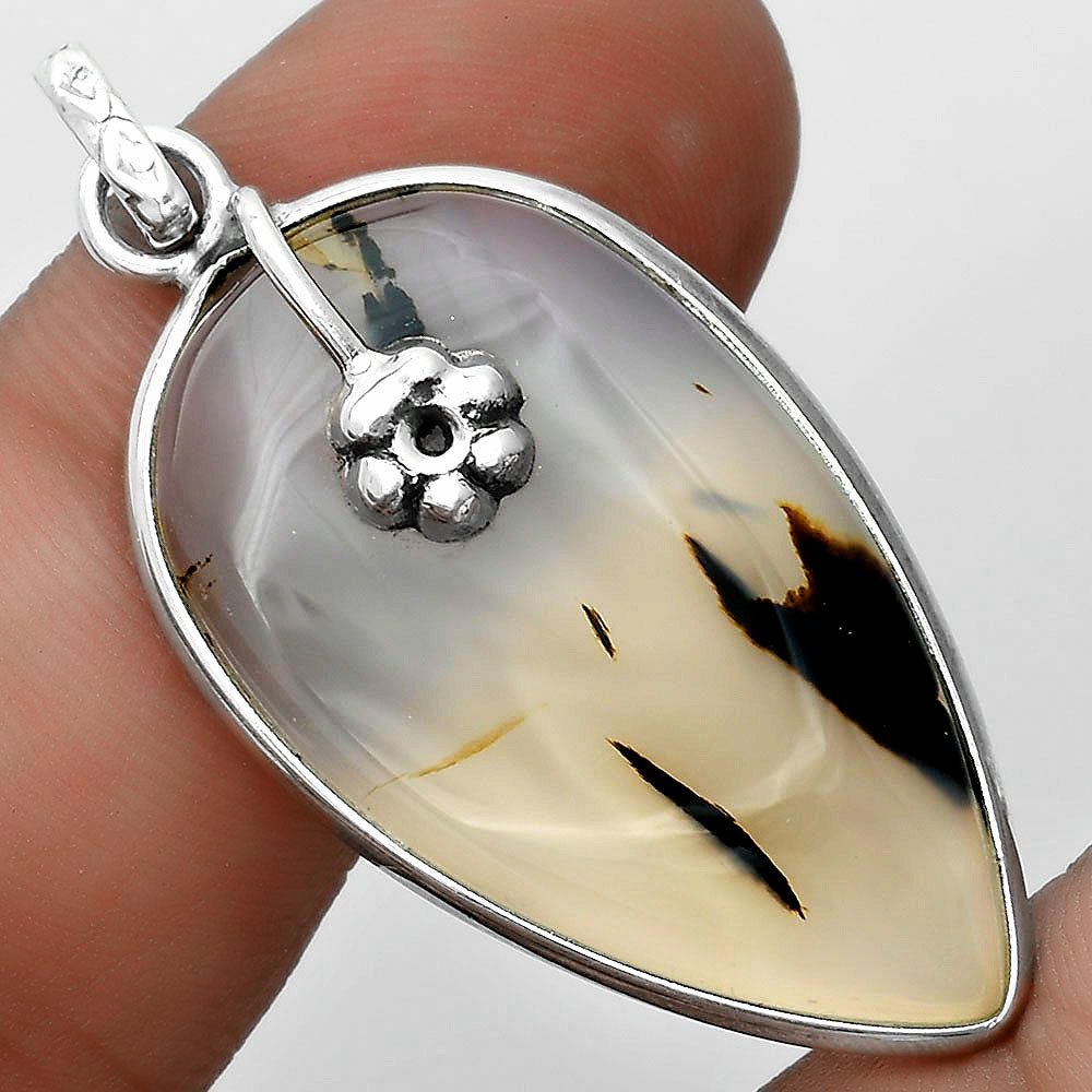 Natural Montana Agate - USA Pendant P-1700 SDP122578