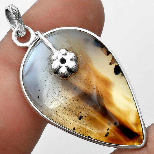 Natural Montana Agate - USA Pendant P-1700 SDP122595