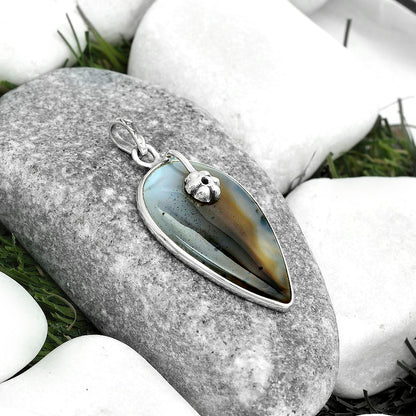 Natural Montana Agate - USA Pendant P-1700 SDP122595