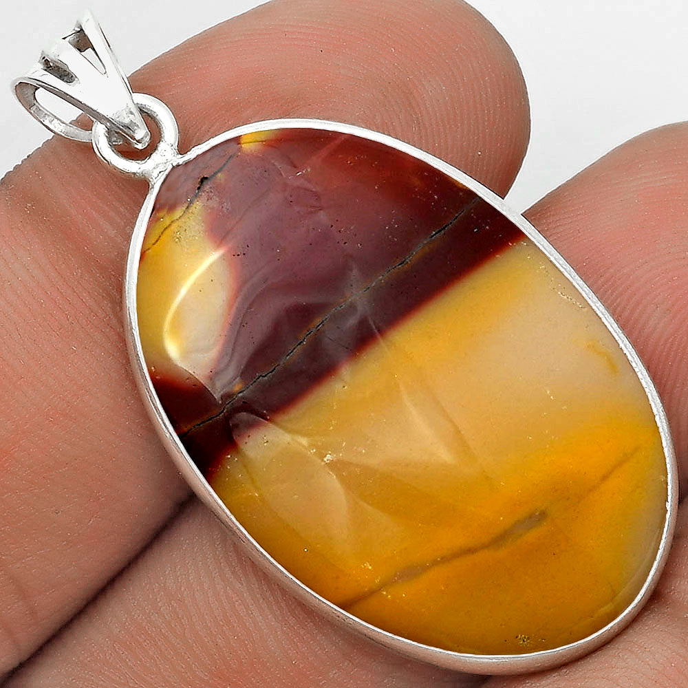 Natural Red Mookaite Pendant P-1001 SDP122753